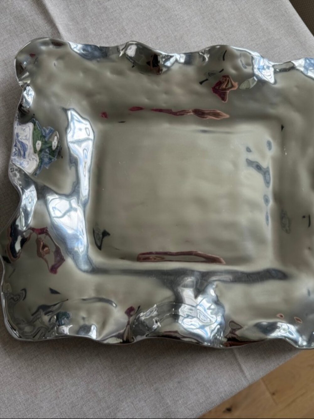 Beatriz Ball Vento Claire Square Platter
